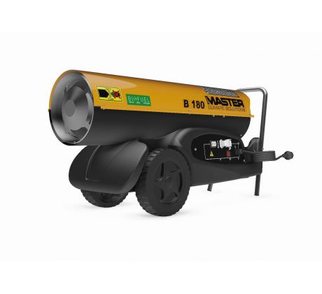 MASTER B180 - Mobilný naftový ohrievač s priamym spaľovaním s výkonom 48 kW