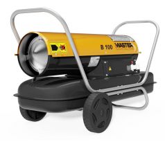 MASTER B100CED - Mobilný naftový ohrievač s priamym spaľovaním o výkonu 29 kW