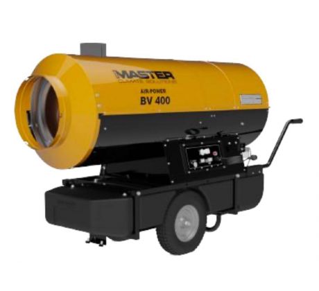 MASTER BV400 - Mobilný naftový ohrievač s nepriamym spaľovaním s výkonom 110/80 kW