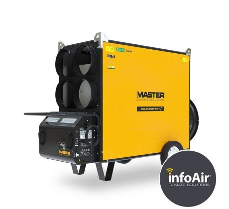 BV 691 SE - InfoAir* - Mobilný naftový ohrievač s nepriamym spaľovaním s výkonom 225 kW